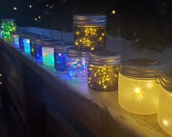 Set of 6 Solar Garden Lanterns