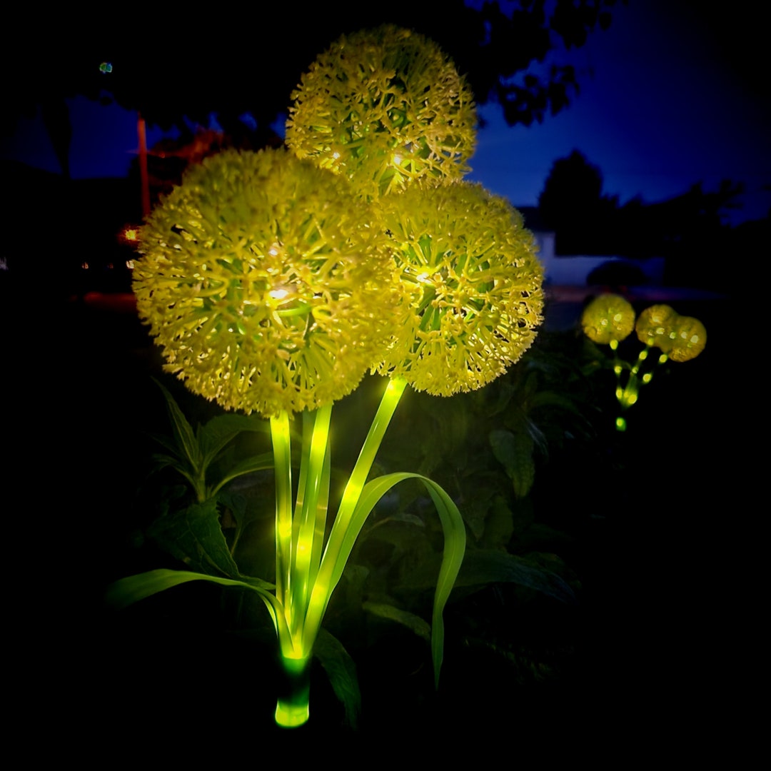 Solar Lights, Set of 2 Etsy