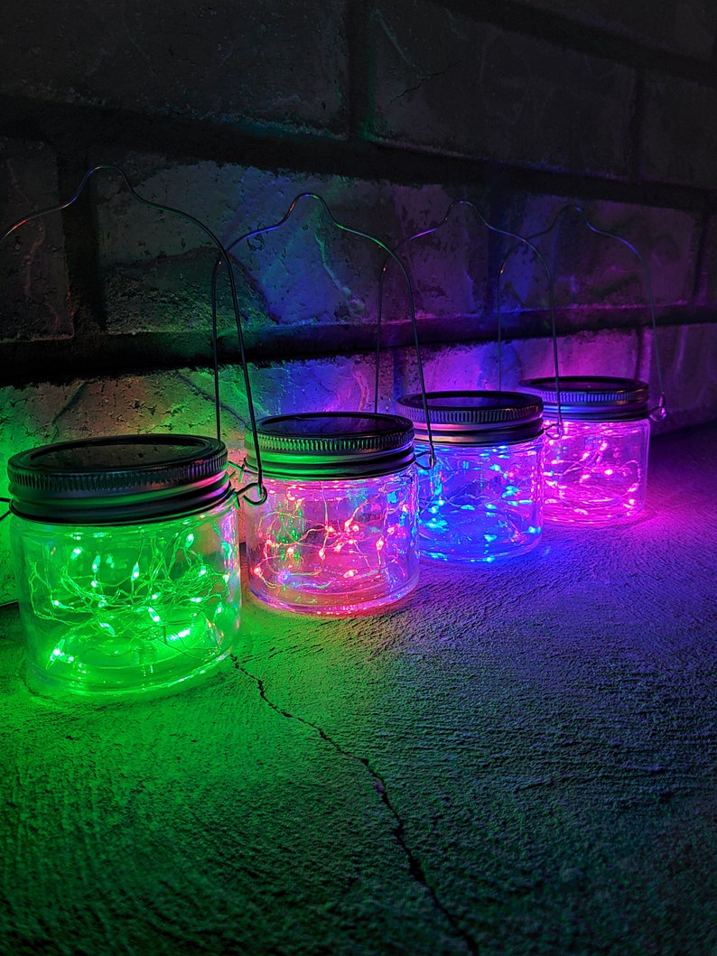 Solar Garden Lights Solar Lights Outdoor Outdoor and Garden Etsy