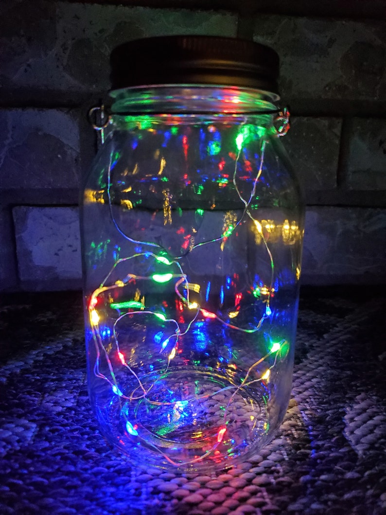 Solar Light Outdoor Lanterns Mason Jars Solar Garden Lights Etsy