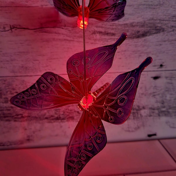 Butterfly Solar Wind Chime