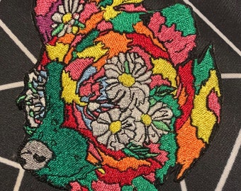 4-Inch “Rainbow Bear” Iron On Patch