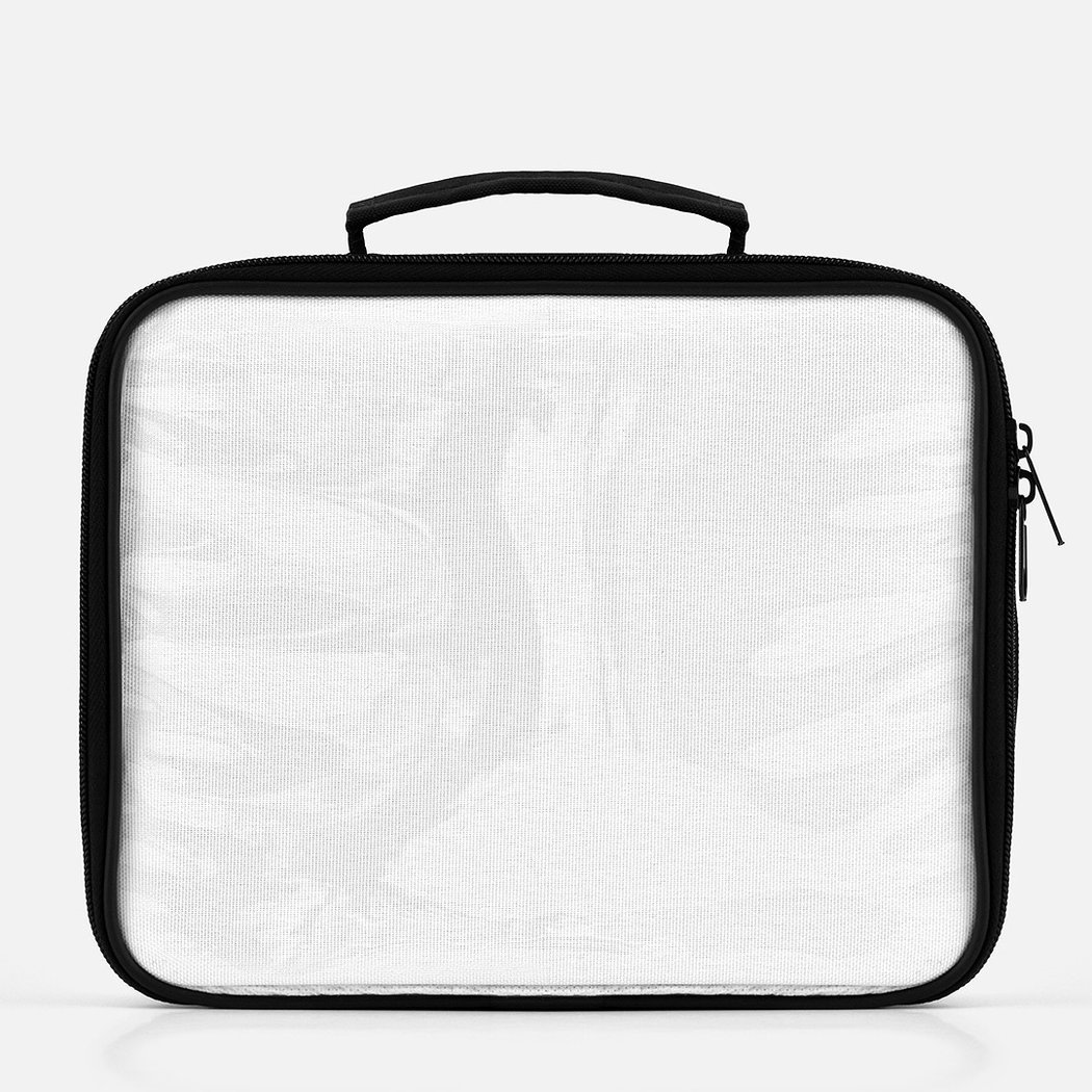 Arabian Horse Face Yawning With Mouth Open, Photo on Lunch Box Tote Bag ...