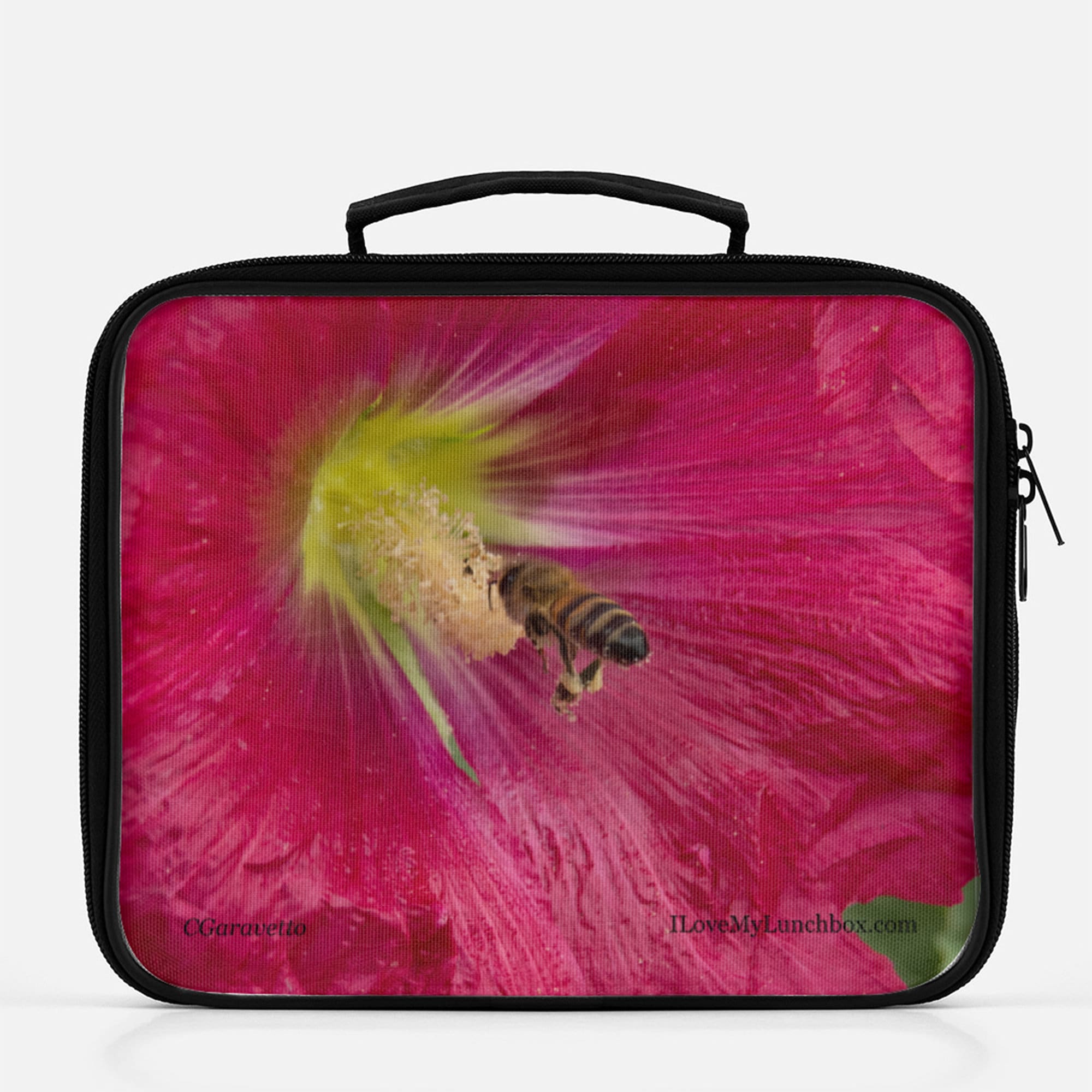 pink bee suitcase