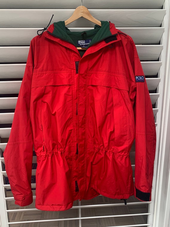 Vintage Ralph Lauren Polo Hi-Tech 1990's Ski Jacket Large * Use Measurements *