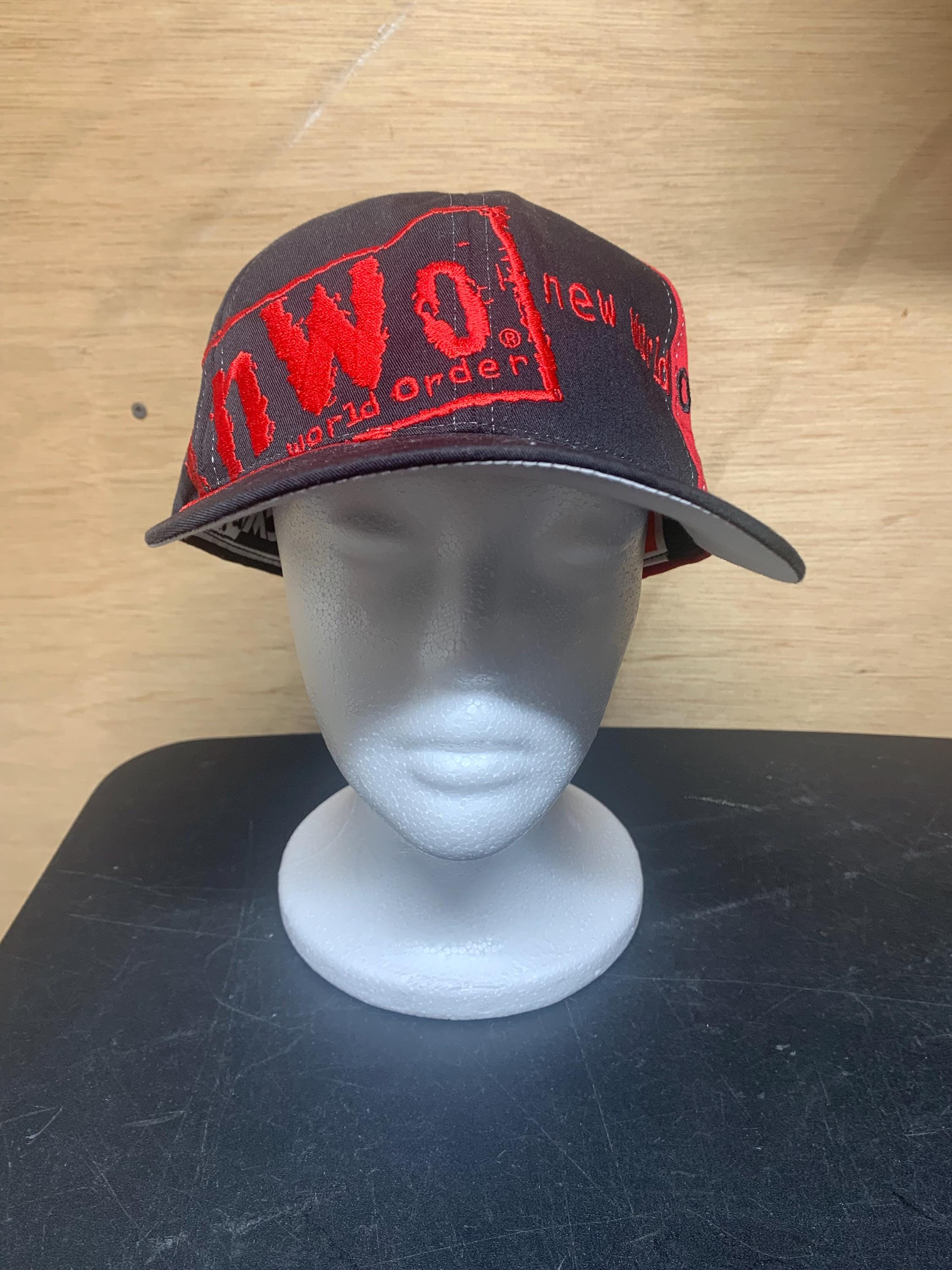 美品 レア ビンテージ NWO WCW キャップ スナップバック Amazon.co.jp: NWO N.W.O 90s VINTAGE ヴィンテージ スナップ