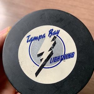 Vintage Tampa Bay Lightning 1990&#39;s  NHL Hockey Puck Original
