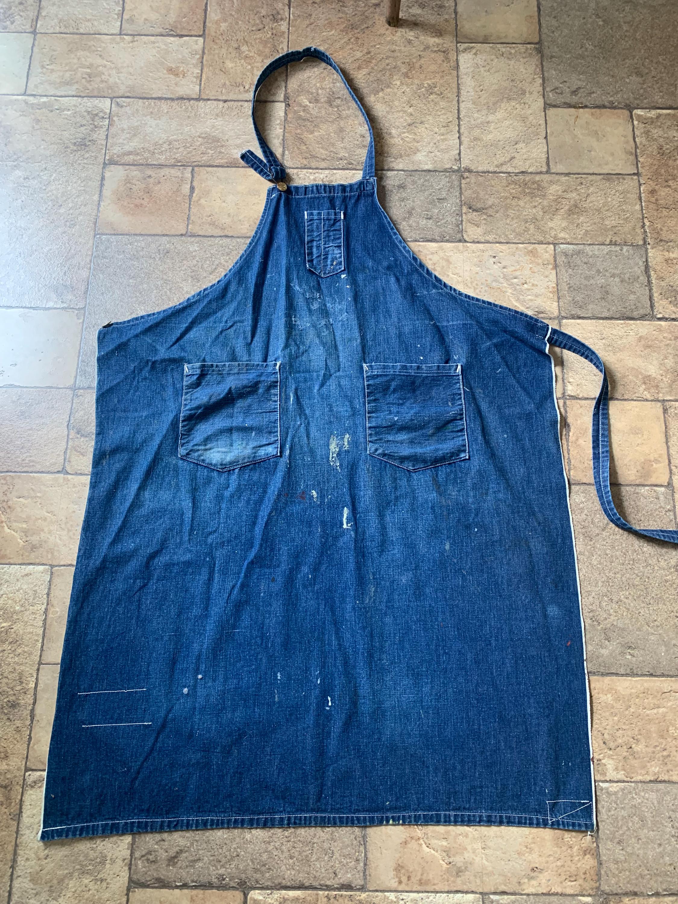 Work Apron Vintage - Etsy