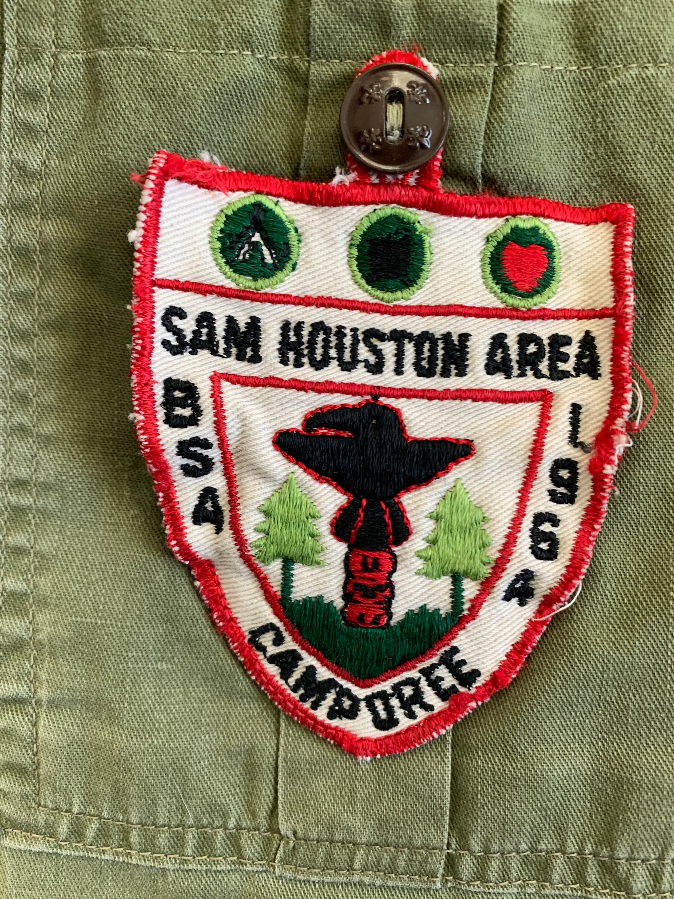 Vintage Boy Scouts Uniform Shirt With Patches WWW Order of the Etsy