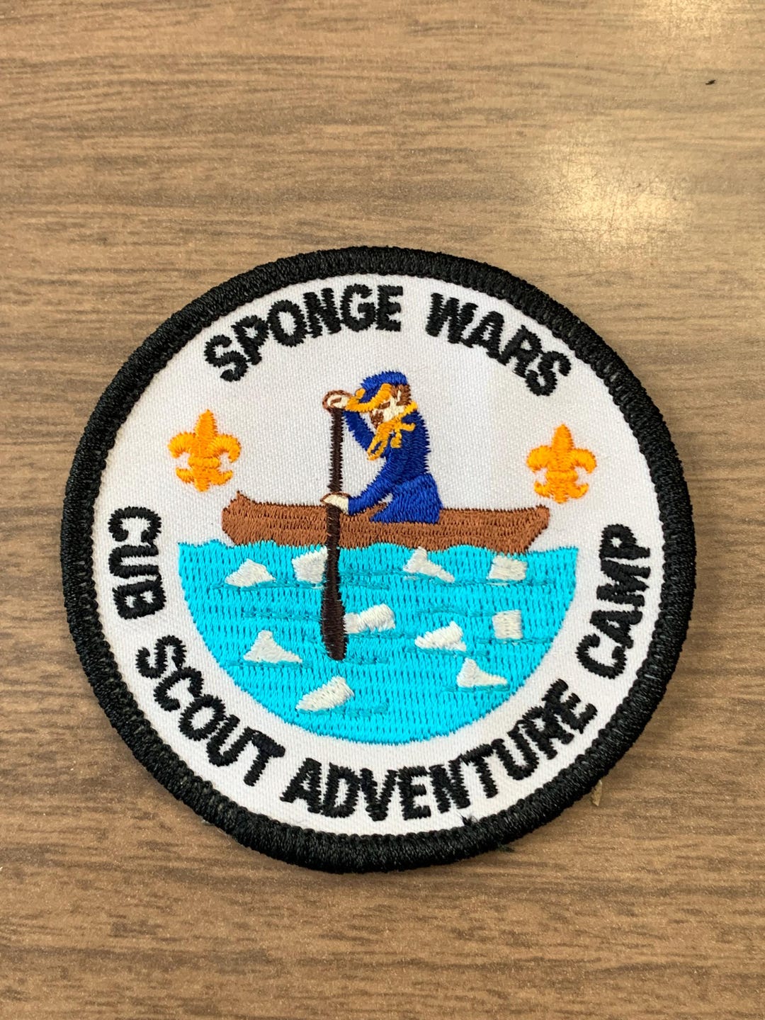 Vintage Sponge Wars Cub Scouts Patch - Etsy
