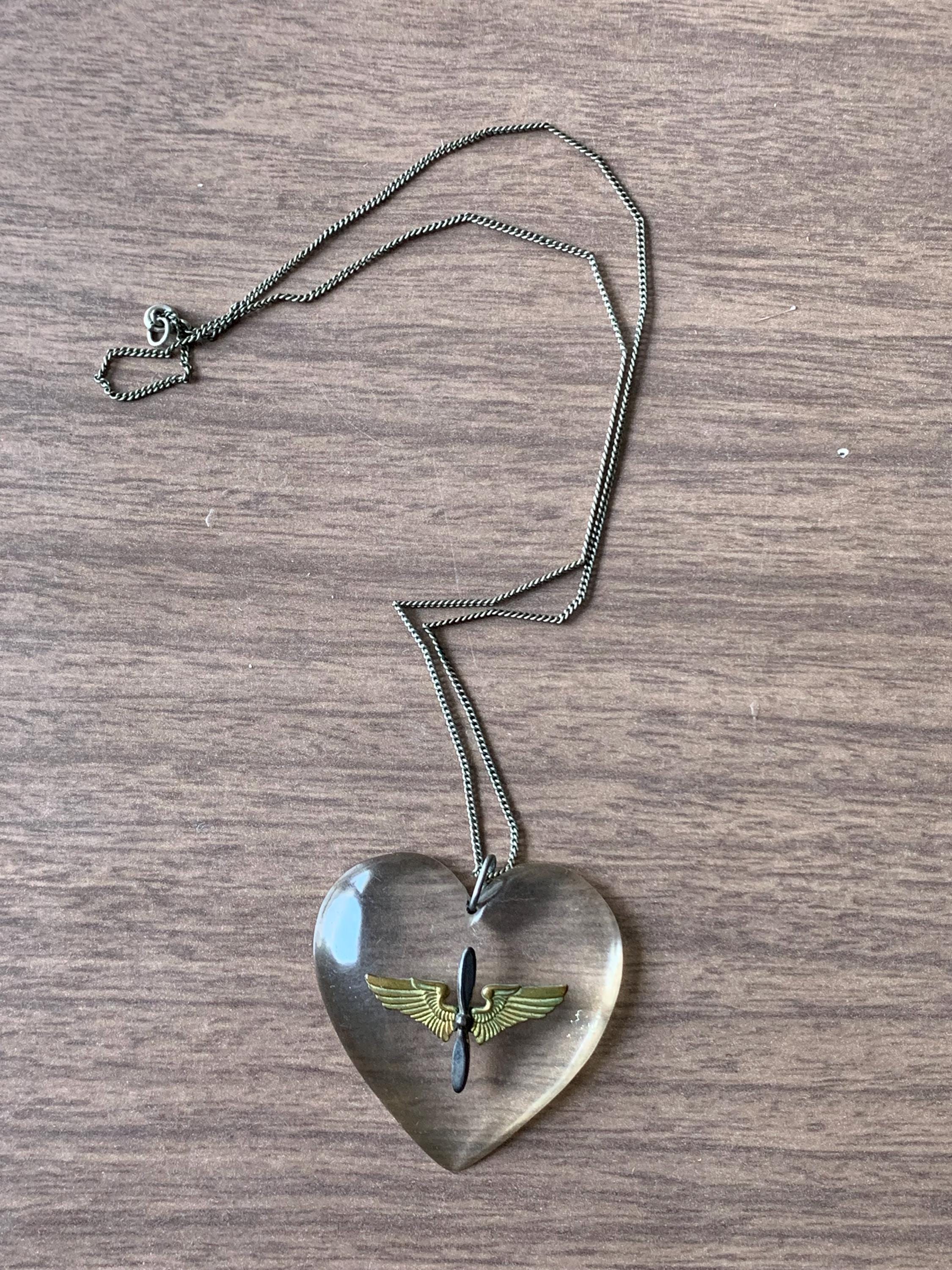1940s Sweetheart Necklace - Etsy