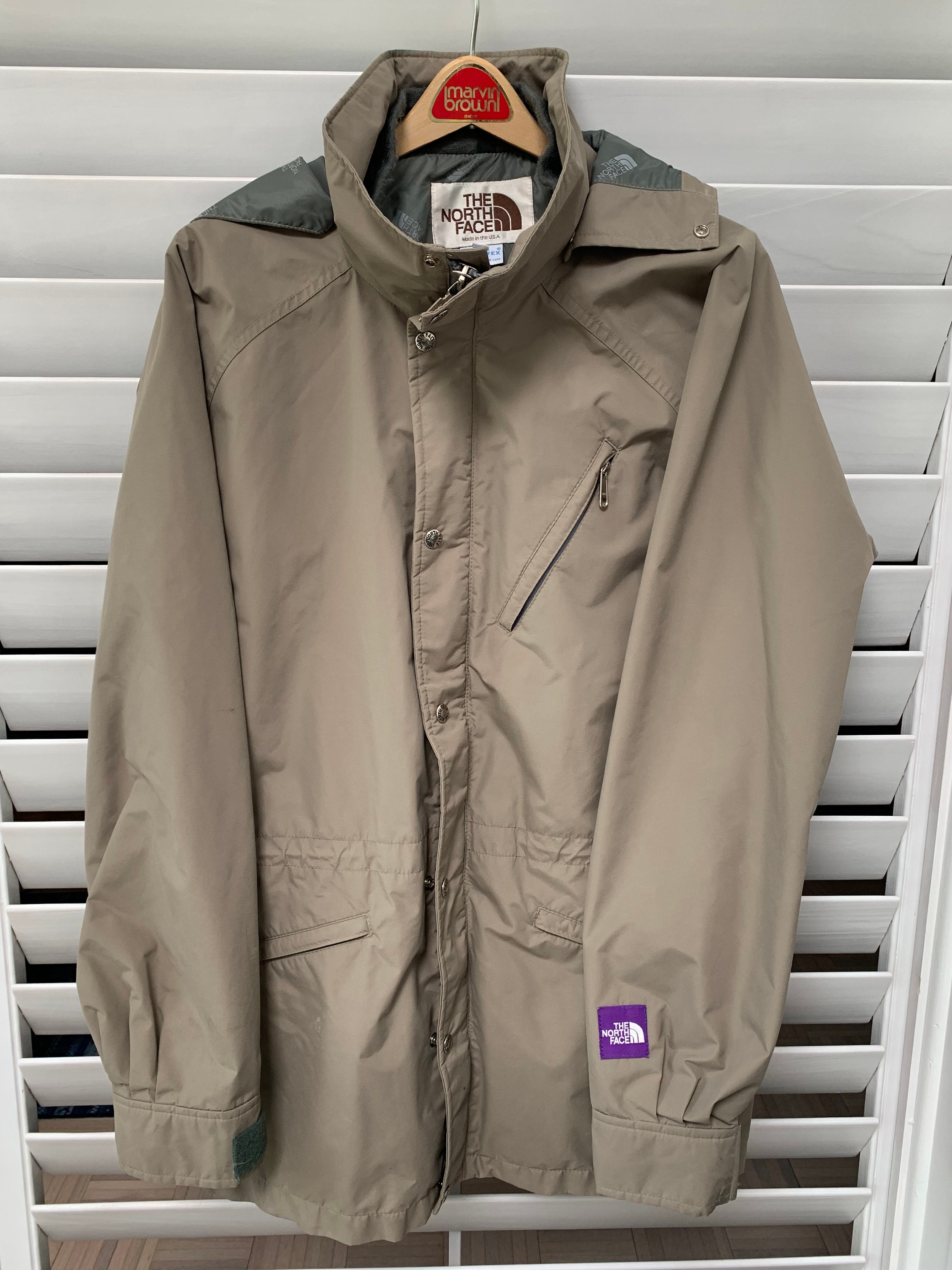 Gucci x The North Face Nylon Mountain Jacket Fir Green Size M SAMPLE RARE