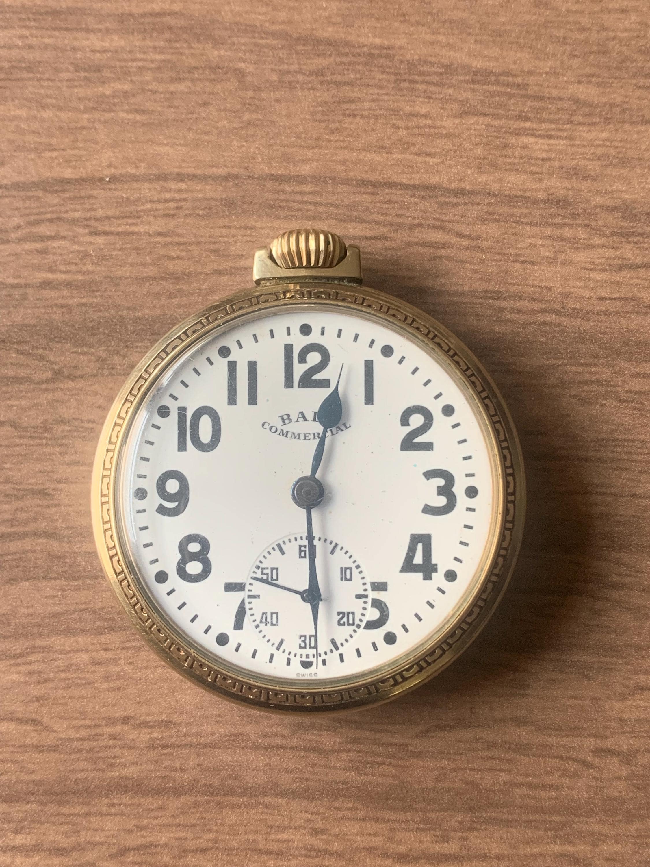 Accro Train Pocket Watch MOSKVA Soviet Mechanical Watch –