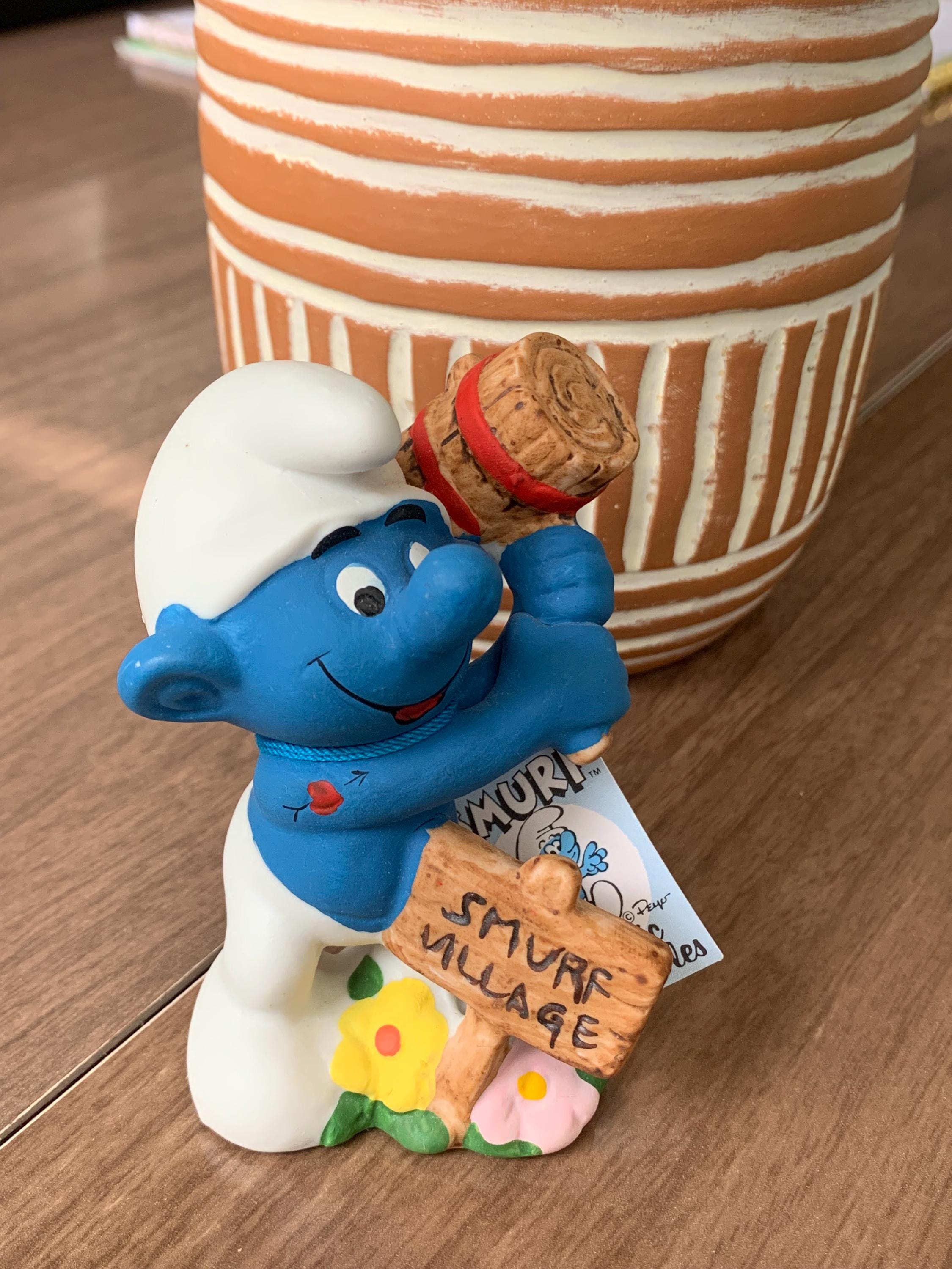 Rare Smurf Figurines - Etsy