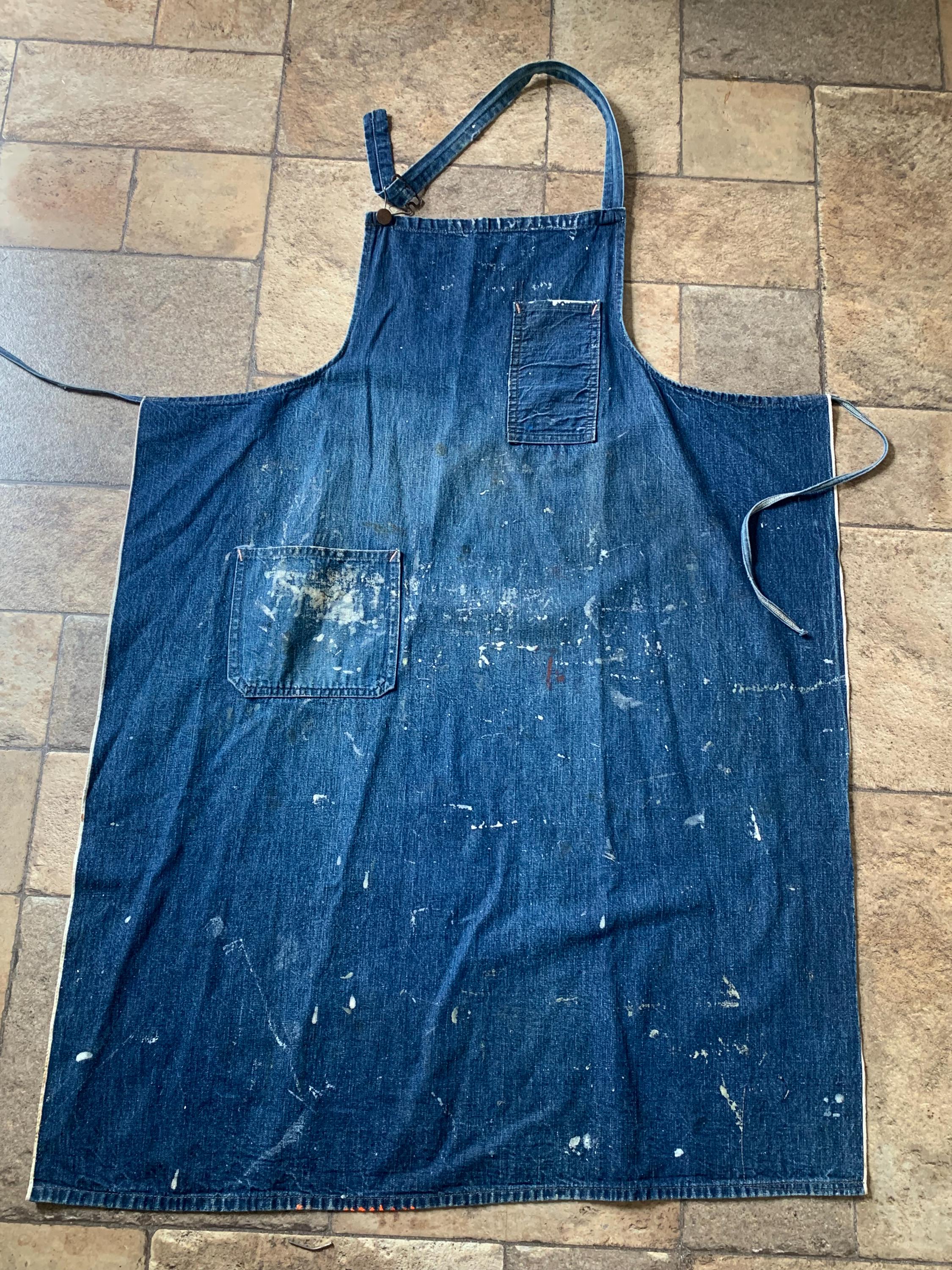 は*き様 50’s 染み込み vintage work apron ヴィンテージ は*き様 50's 染み込み vintage work apron ヴィンテージ - メルカリ