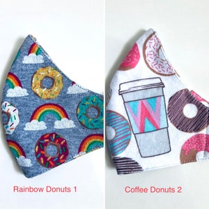 Cotton Washable Reusable Face Mask - Cup Shape