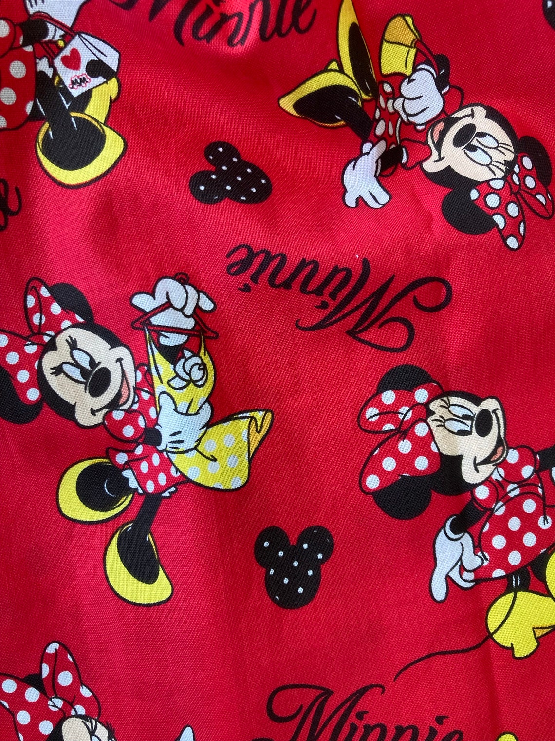 Toddler Girl Minnie Mouse Character Cotton Dress - Etsy