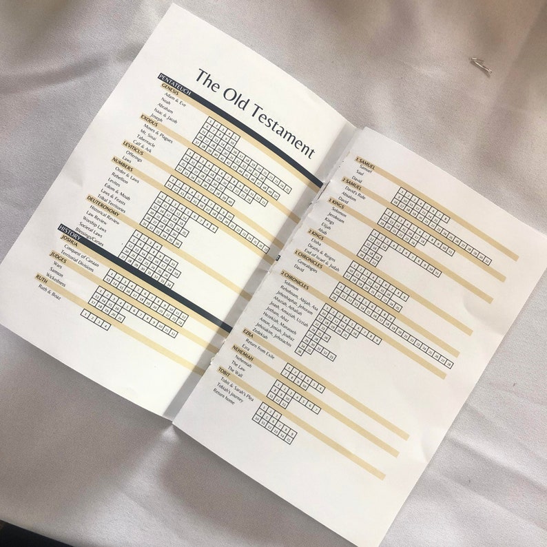 Catholic Bible Reading Chart Tracker Etsy