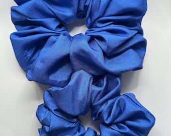 Satin Scrunchie Set of 2: Large & Regular - Hair Accessories