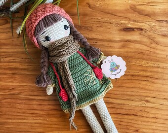 Weekend Sale, Amigurumi Doll, Amigurumi Snowflake, Handmade Doll, Amigurumi baby, Amigurumi Toys, Handmade Toys, Personalized Doll