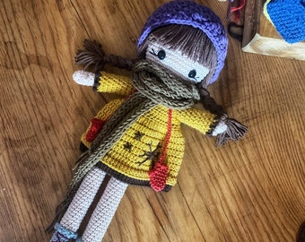 Amigurumi Doll, Amigurumi Snowflake, Handmade Doll, Amigurumi baby,Amigurumi Toys, Handmade Toys,Personalized Doll, Handmade chrochet doll