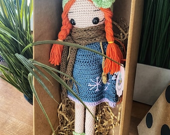 Crochet Doll for Sale, Amigurumi Doll for Sale, Crochet Amigurumi Doll, Princess Doll, Stuffed Doll, Cuddle Doll, Amigurumi Girl, Plush Toys