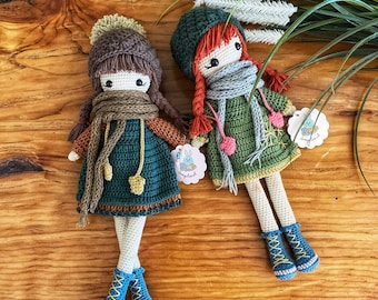 Amigurumi Doll, Amigurumi Snowflake, Handmade Doll, Amigurumi baby,Amigurumi Toys, Handmade Toys,Personalized Doll,Personalized Personalized