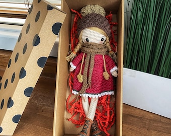Amigurumi Doll, Amigurumi Snowflake, Handmade Doll, Amigurumi baby,Amigurumi Toys, Handmade Toys,Personalized Doll,Personalized Personalized