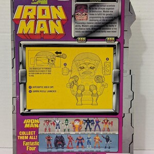 Marvel Comics Iron Man MODOK Vintage Actionfigur 1995 bild 4