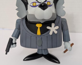 Boneco de ação Riff Raff Underdog da Mezco Classic Media - Brinquedo do Filme Underdog