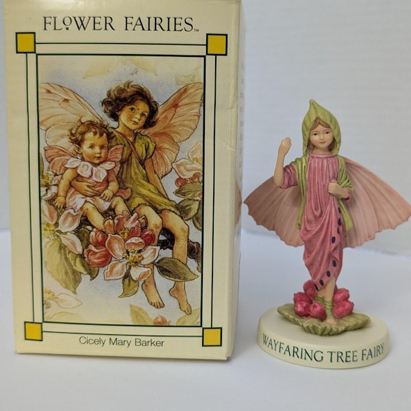 Cicely Mary Barker Blumen Feen Wayfaring Baum Fee Figur Boxed 2003