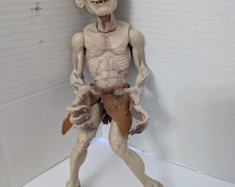 Boneco de ação Gollum Smeagol Senhor dos Anéis Toy Biz Marvel Ent 2003 Raro