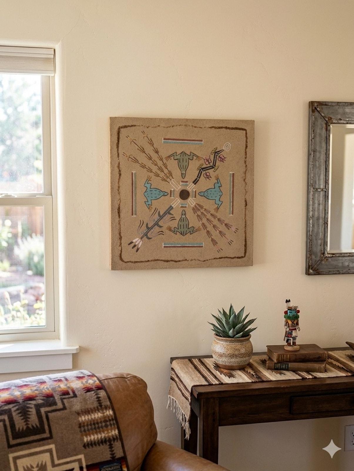 Navajo sand painting - Etsy 日本