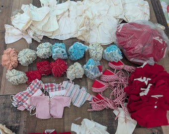 100+ Vintage Doll Clothes Lot Fits 8" Ginny Madame Alexander Dresses Outfits