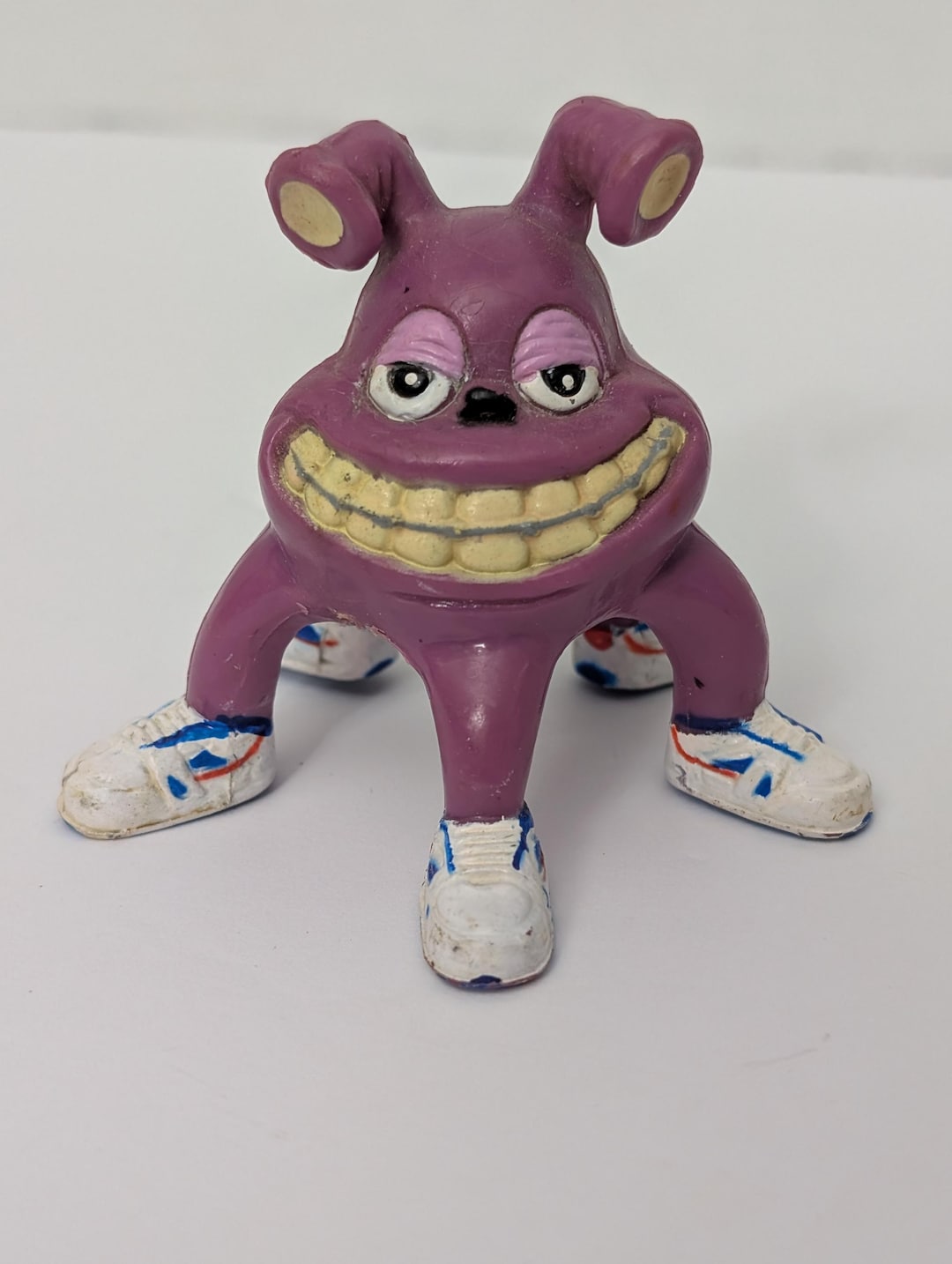 Vintage 1980s Keds Purple Alien Monster Promotional Figure Rare PVC Toy ...