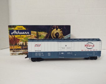 Vintage Athearn Ho 50 Ft PD Box Nestlé Train In Box