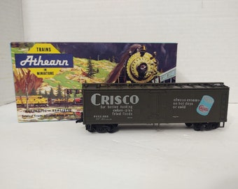 Vintage Athearn Ho 40 Ft WD Reefer Crisco Train In Box