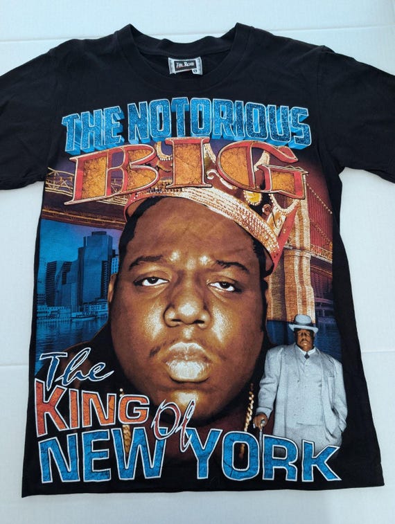 Vintage the Notorious B.I.G. King of New York Graphic T-shirt by