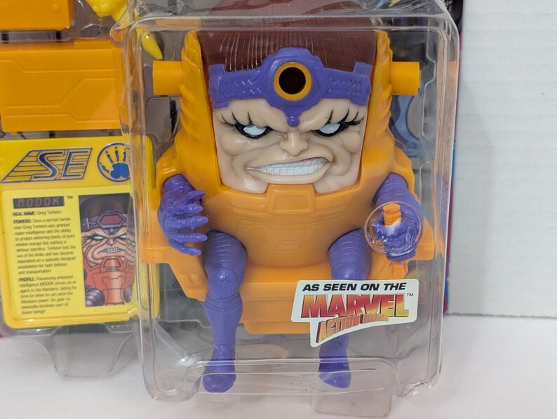 Marvel Comics Iron Man MODOK Vintage Actionfigur 1995 bild 2