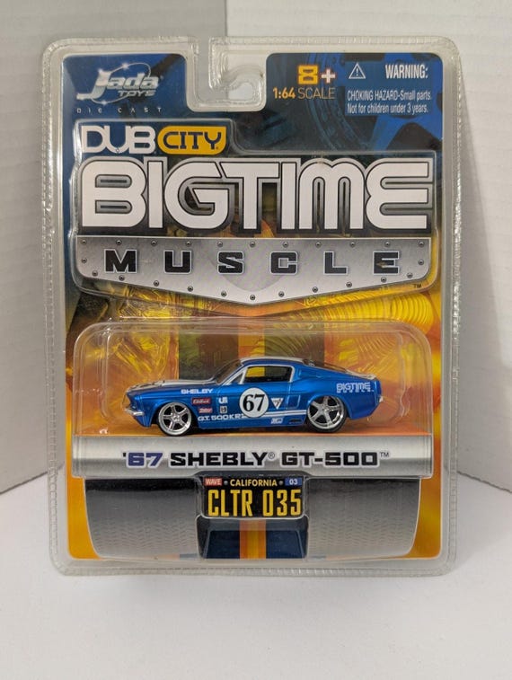 2005 Jada Toys Dub City Bigtime Muscle '67 Shelby GT-500 Die-cast