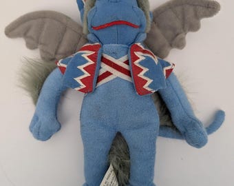 希少なモンチッチ セッキグチ 1974年 日本製 希少なぬいぐるみ、青い目