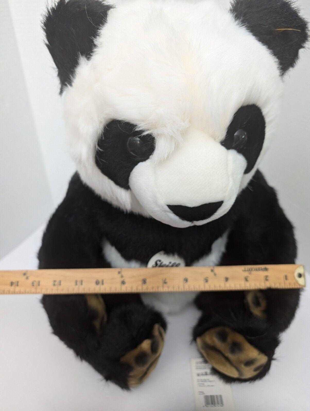 Extra Large Steiff Germany Pummy Panda Stuffed Animals New With