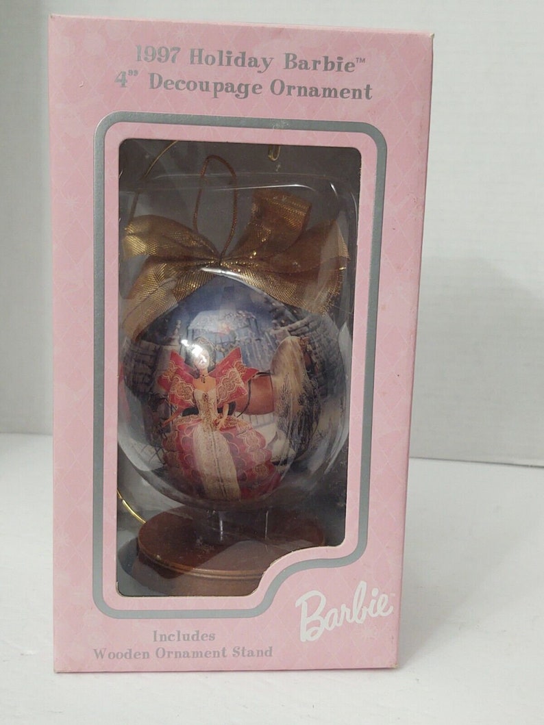 1997 Happy Holidays Special Edition Barbie Doll Mattel Brunette New IN Box - Etsy