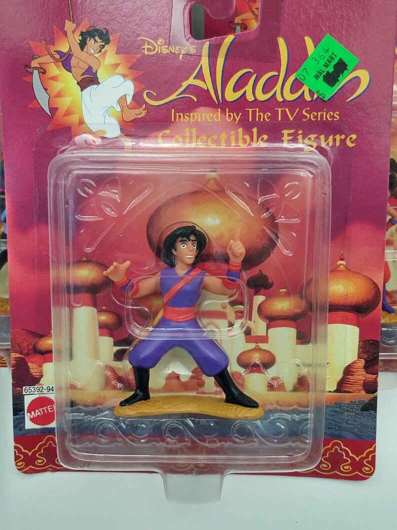 Lot of 5 Disney's Aladdin Figures Based on the TV Show Action Figures ...