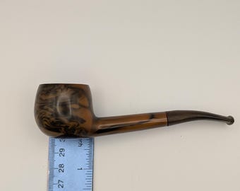 Vintage Hilson Fantasia 91 Swirled Resin Estate Tobacco Pipe, Made in Belgium