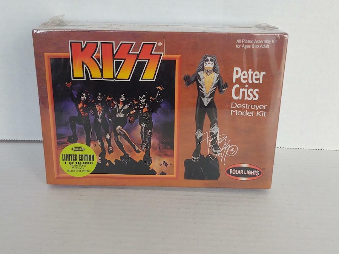 Polar Lights KISS Destroyer Model Kit Peter Criss Limited Etsy