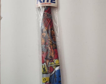 Vintage 1980s Captain Power 42inch Delta Wing Flying Kite New in Package