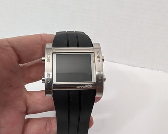 Men's Arnette AR 2011 Digital Black Band Wrist Watch