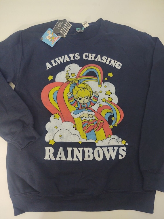 Truffle Shuffle Rainbow Brite Always Chasing Rainbows Navy