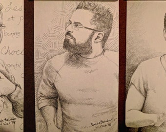 Custom Pencil Portrait Commission